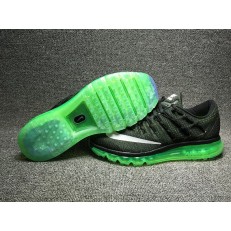 NIKE AIR MAX 2016 BLACK WHITE GREEN 806771-013