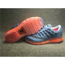 NIKE AIR MAX 2016 BLUE BLACK ORANGE 806771-402