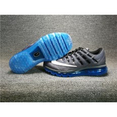 NIKE AIR MAX 2016 DARK GREY WHITE BLUE 806771-002