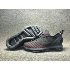 NIKE AIR VAPORMAX FLYKNIT BLACK RED SAMPLE