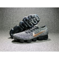 NIKE AIR VAPORMAX FLYKNIT GREY GOLD BLACK 849558-010
