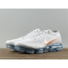 NIKE AIR VAPORMAX FLYKNIT GREY GOLD BLUE 849558-104