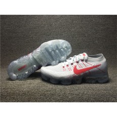 NIKE AIR VAPORMAX FLYKNIT PURE PLATINUM RED 849558-006