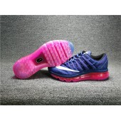 NIKE W AIR MAX 2016 DARK PURPLE WHITE RED 806772-502