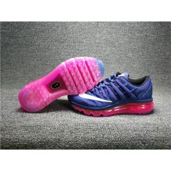 NIKE W AIR MAX 2016 DARK PURPLE WHITE RED 806772-502