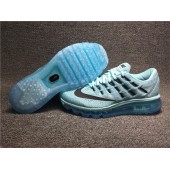 NIKE W AIR MAX 2016 LIGHT BLUE BLACK 806772-400