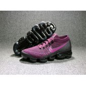 NIKE W AIR VAPORMAX FLYKNIT PURPLE BLACK 849557-605