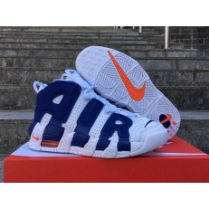 NIKE AIR MORE UPTEMPO GS WHITEDEEP ROYAL BLUE