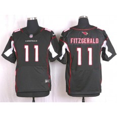 Arizona Cardinals #11 Larry Fitzgerald Elite Black Alternate Nike NFL Jersey