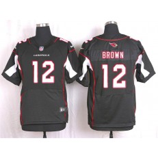 Arizona Cardinals #12 John Brown Elite Black Alternate Nike NFL Jersey