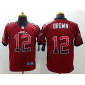Arizona Cardinals #12 John Brown Red Drift Fashion Nike NFL Elite Jersey