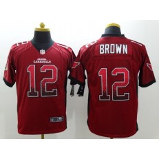 Arizona Cardinals #12 John Brown Red Drift Fashion Nike NFL Elite Jersey
