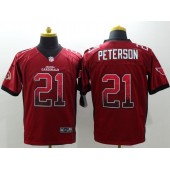 Arizona Cardinals #21 Patrick Peterson Red Drift Fashion Nike NFL Elite Jersey