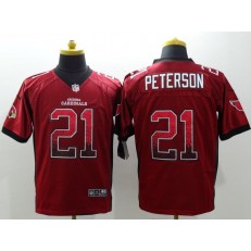Arizona Cardinals #21 Patrick Peterson Red Drift Fashion Nike NFL Elite Jersey