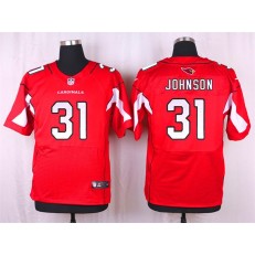 Arizona Cardinals #31 David Johnson Elite Red Team Color Nike NFL Jersey