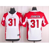 Arizona Cardinals #31 David Johnson Elite White Nike NFL Jersey