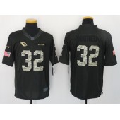Arizona Cardinals #32 Tyrann Mathieu Anthracite 2016 Salute to Service Limited NFL Jersey