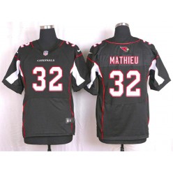Arizona Cardinals #32 Tyrann Mathieu Elite Black Alternate Nike NFL Jersey