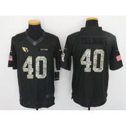 Arizona Cardinals #40 Pat Tillman Anthracite 2016 Salute to Service Limited NFL Jersey