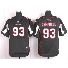 Arizona Cardinals #93 Calais Campbell Elite Black Alternate Nike NFL Jersey