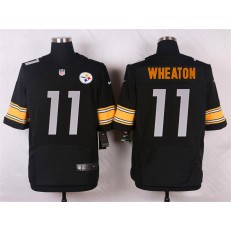 Pittsburgh Steelers #11 Markus Wheaton Black Men Elite Football Nike NFL Jersey