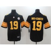 Pittsburgh Steelers #19 JuJu Smith-Schuster Black Color Rush Limited Men Nike NFL Jersey