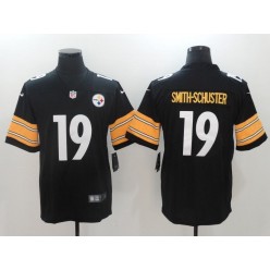 Pittsburgh Steelers #19 JuJu Smith-Schuster Black Vapor Untouchable Limited Men Nike NFL Jersey
