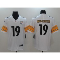 Pittsburgh Steelers #19 JuJu Smith-Schuster White Vapor Untouchable Limited Men Nike NFL Jersey