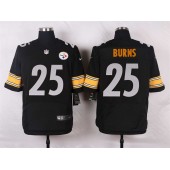 Pittsburgh Steelers #25 Artie Burns Black Men Elite Football Nike NFL Jersey