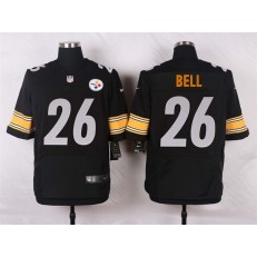 Pittsburgh Steelers #26 Le Veon Bell Black Men Elite Football Nike NFL Jersey