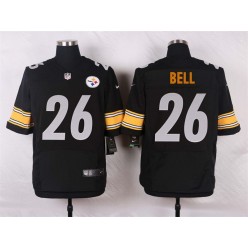 Pittsburgh Steelers #26 Le Veon Bell Black Men Elite Football Nike NFL Jersey