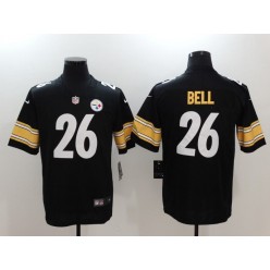 Pittsburgh Steelers #26 Le Veon Bell Black Vapor Untouchable Limited Men Nike NFL Jersey