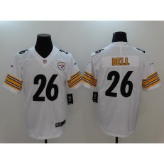 Pittsburgh Steelers #26 Le Veon Bell White Vapor Untouchable Limited Men Nike NFL Jersey