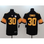 Pittsburgh Steelers #30 James Conner Black Color Rush Limited Men Nike NFL Jersey
