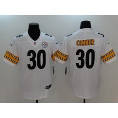 Pittsburgh Steelers #30 James Conner White Vapor Untouchable Limited Men Nike NFL Jersey