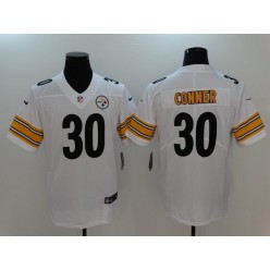Pittsburgh Steelers #30 James Conner White Vapor Untouchable Limited Men Nike NFL Jersey