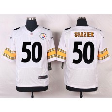 Pittsburgh Steelers #50 Ryan Shazier White Men Football Elite Nike NFL Jersey