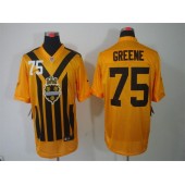 Pittsburgh Steelers ##75 Joe Greene Gold 1933s Throwback Elite Nike NFL Jersey