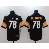 Pittsburgh Steelers ##78 Alejandro Villanueva Black Vapor Untouchable Limited Men Nike NFL Jersey