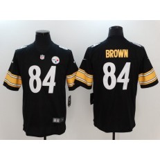 Pittsburgh Steelers #84 Antonio Brown Black Vapor Untouchable Limited Men Nike NFL Jersey