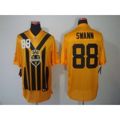 Pittsburgh Steelers #88 Lynn Swann Gold 1933s Throwback Elite Nike NFL Jersey