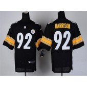 Pittsburgh Steelers #92 James Harrison Black Men Elite Football Nike NFL Jersey