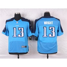Tennessee Titans #13 Kendall Wright Elite Light Blue Team Color Men Nike NFL Jersey