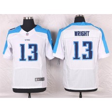 Tennessee Titans #13 Kendall Wright Elite White Men Nike NFL Jersey