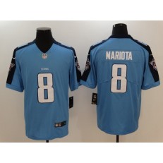 Tennessee Titans #8 Marcus Mariota Light Blue Vapor Untouchable Player Limited Men Nike NFL Jersey