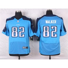 Tennessee Titans #82 Delanie Walker Elite Light Blue Team Color Men Nike NFL Jersey