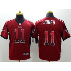 Atlanta Falcons #11 Julio Jones Red Drift Fashion Nike NFL Elite Jersey