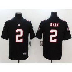 Atlanta Falcons #2 Matt Ryan Black Vapor Untouchable Elite Nike NFL Jersey
