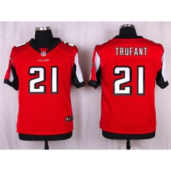 Atlanta Falcons #21 Desmond Trufant Elite Red Team Color Nike NFL Jersey