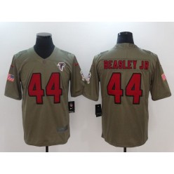 Atlanta Falcons #44 Vic Beasley Jr Olive 2017 Salute To Service Limited Nike NFL Jersey